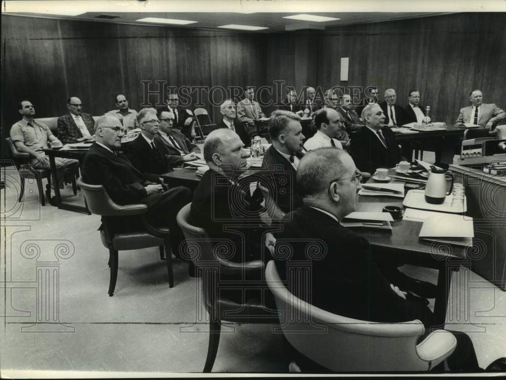 1965, Milwaukee Journal Newspaper&#39;s Supervisor conference, Wisconsin - Historic Images