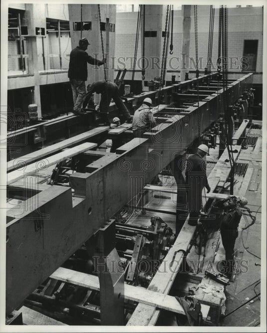 1961, The Milwaukee Journal Press Room Department - mje00419 - Historic Images