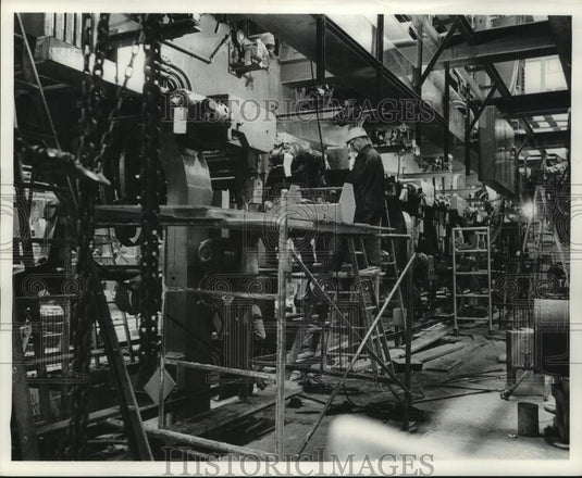 1961, The Milwaukee Journal Press Room - mje00439 - Historic Images