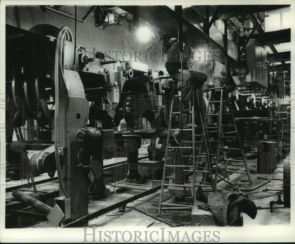 1961, New Presses at The Milwaukee Journal Press Room - mje00450 - Historic Images