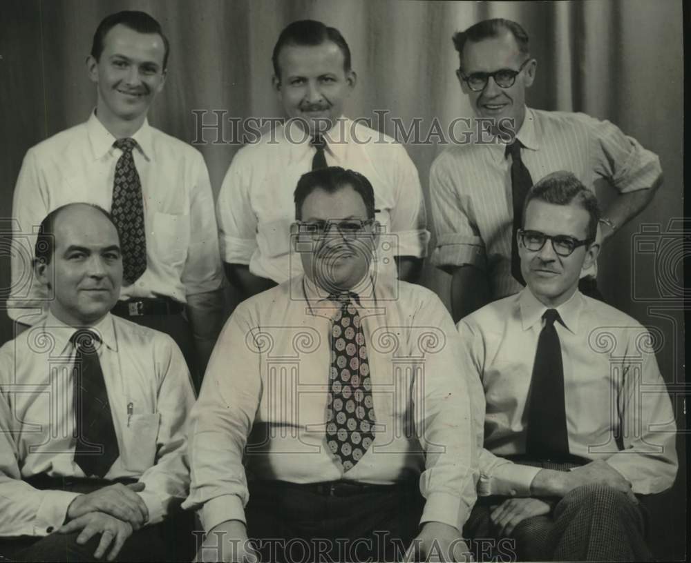 1951, Milwaukee Journal Employee Editorial Bowling Team - mje00495 - Historic Images