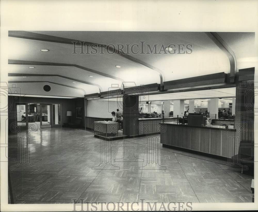 1962, The Milwaukee Journal Third Floor Lobby - mje00522 - Historic Images