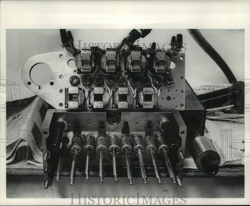 1962, New Presses Ink Controls at The Milwaukee Journal Press Room - Historic Images