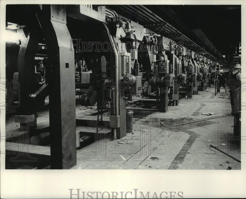 1962, New Presses at The Milwaukee Journal Press Room - mje00546 - Historic Images