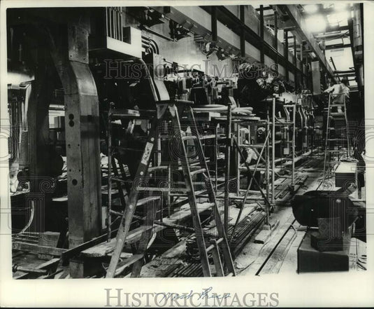 1962, The Milwaukee Journal Press Room - mje00550 - Historic Images