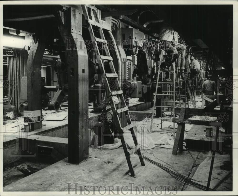 1962, New Presses at The Milwaukee Journal Press Room - mje00562 - Historic Images