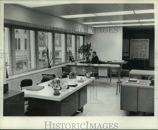 1962, Matt Rogina of Milwaukee Journal Maintenance & Building Service - Historic Images