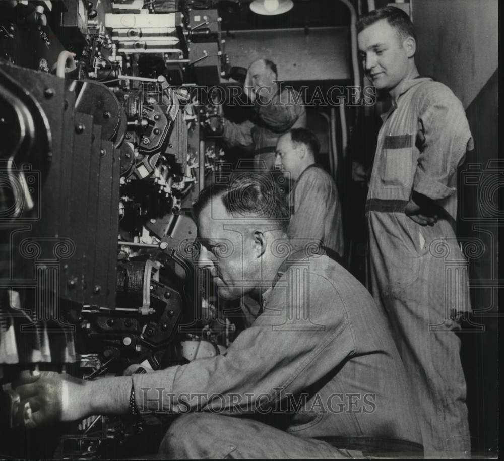 1956, The Milwaukee Journal Maintenance &amp; Building Service Employees - Historic Images