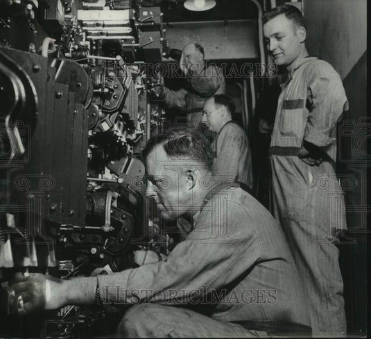 1956, The Milwaukee Journal Maintenance & Building Service Employees - Historic Images