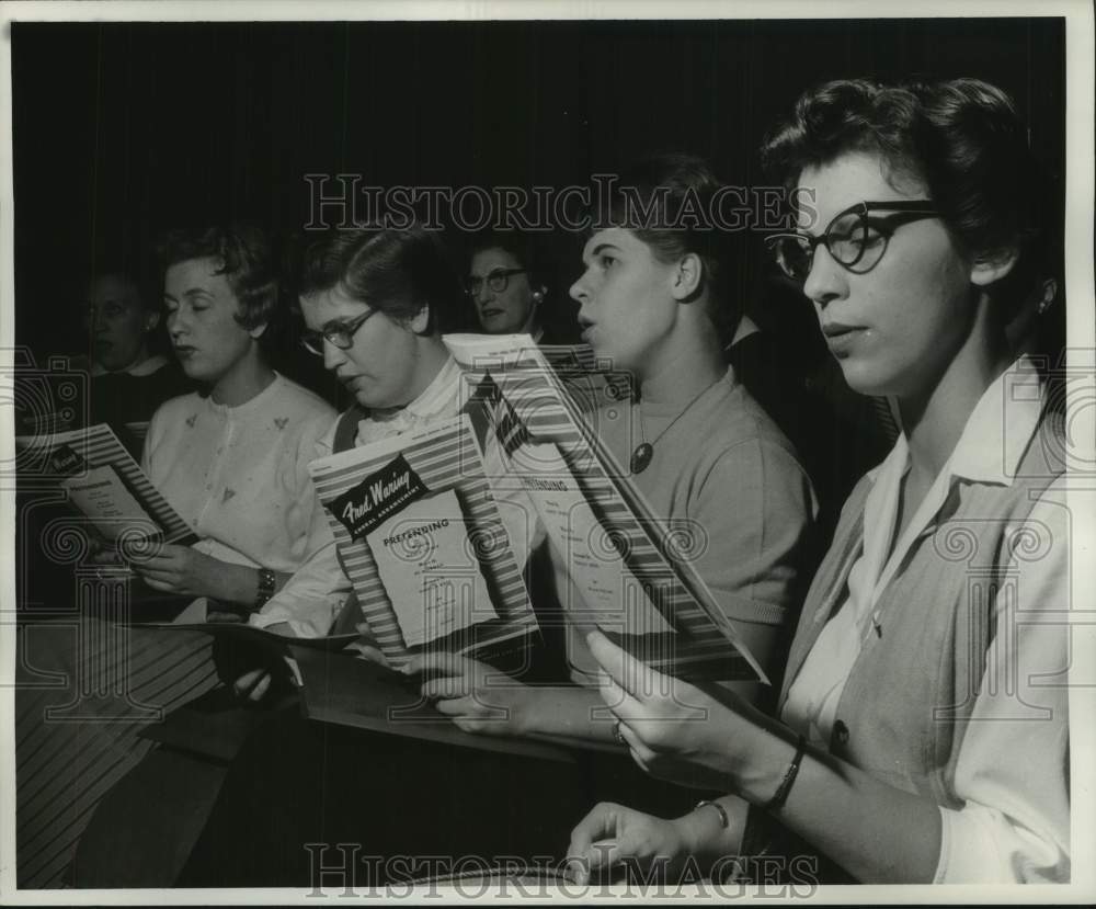 1956, The Milwaukee Journal Chorus - mje00853 - Historic Images