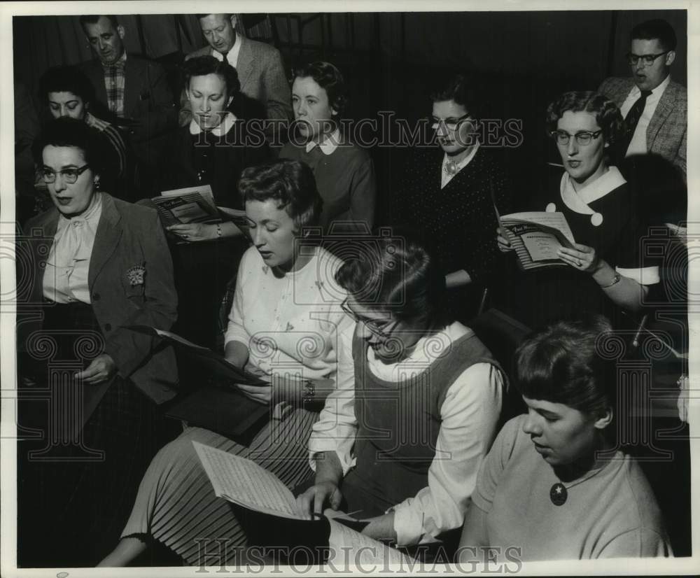 1956, The Milwaukee Journal Chorus - mje00865 - Historic Images