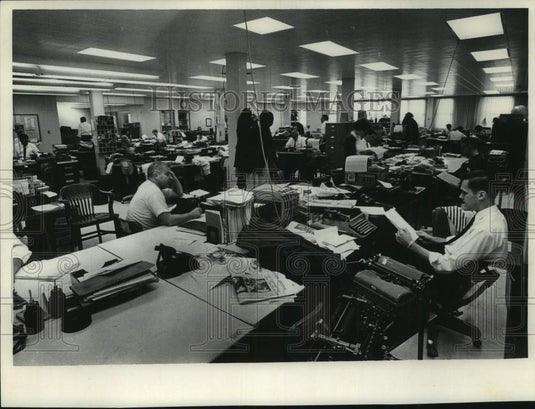 1964, Milwaukee Sentinel News Departments - mje00887 - Historic Images