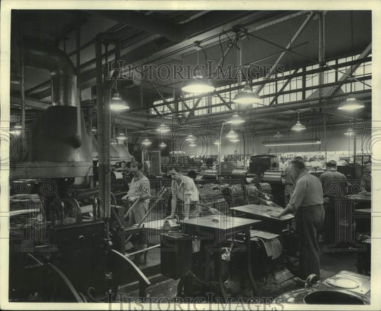 1952 The Milwaukee Journal Stereotype Department - Historic Images
