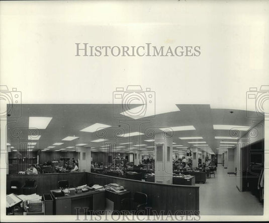 1966, The Milwaukee Journal Business Office Department - mje01015 - Historic Images