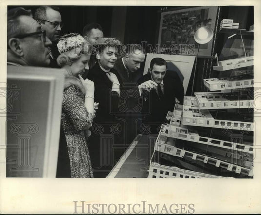 1960, Employees of The Milwaukee Journal Computer Services Department - Historic Images