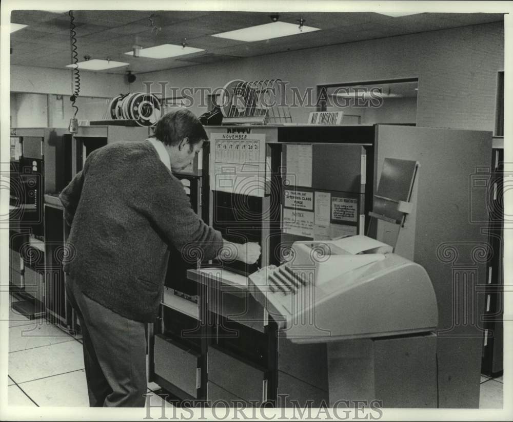 1978 Press Photo The Milwaukee Journal Computer Services Department - mje01059 - Historic Images