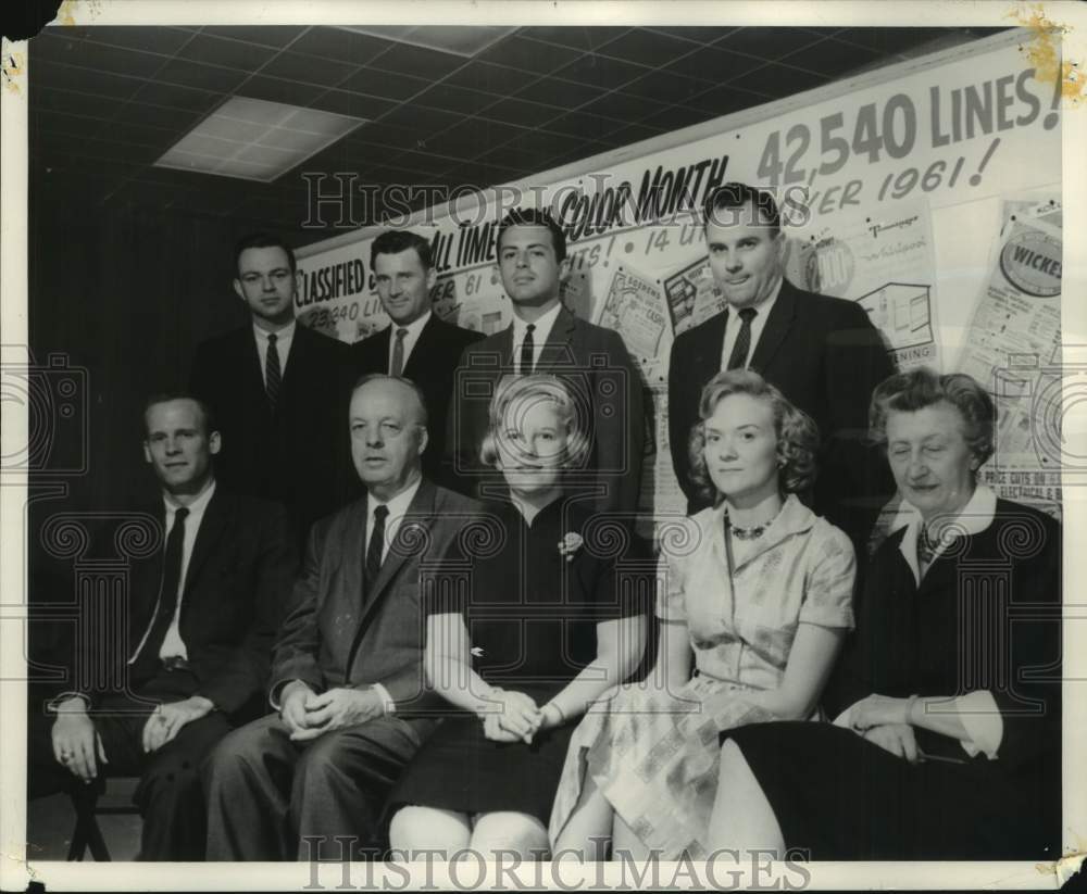 1962, Milwaukee Journal Classified Advertising Department Employees - Historic Images