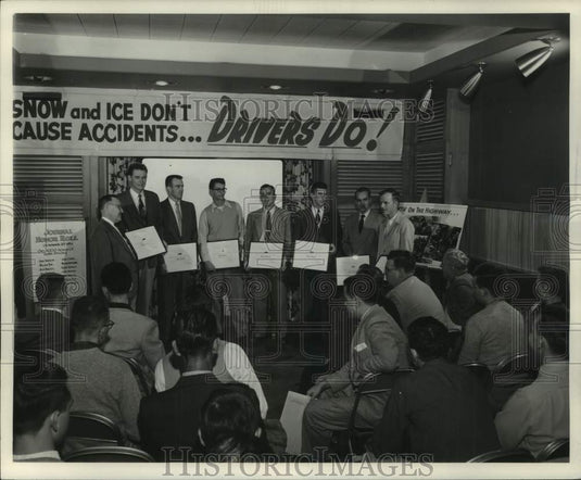 1954, Milwaukee Journal State Circulation Drivers' Clinic - mje01103 - Historic Images