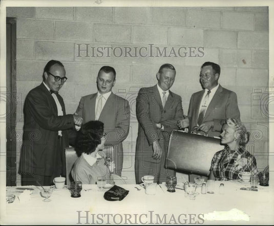 1957, Milwaukee Journal Newspaper traveling agents for Wisconsin, WI - Historic Images