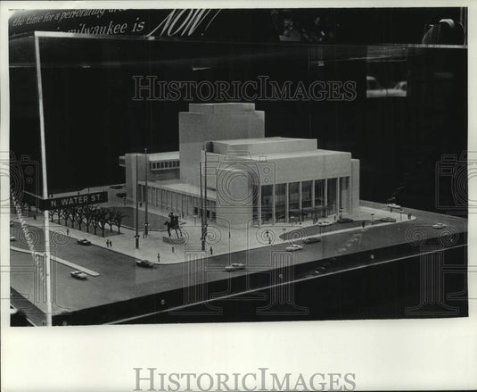 1964, Music Hall Display in The Milwaukee Journal Lobby - mje01121 - Historic Images