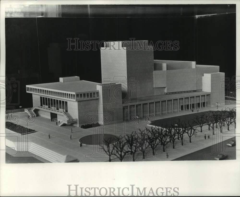 1964, Music Hall Display in The Milwaukee Journal Lobby - mje01122 - Historic Images