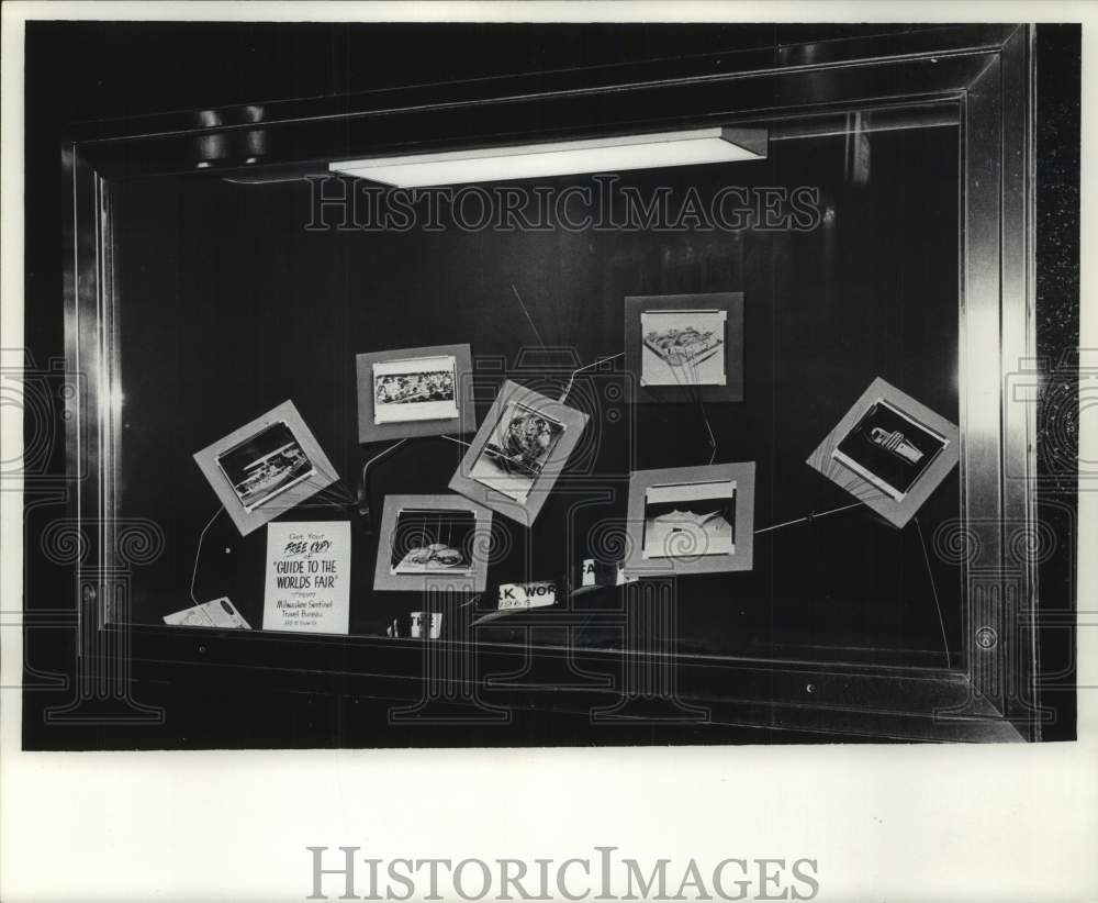 1964, A Display in The Milwaukee Journal Lobby - mje01129 - Historic Images