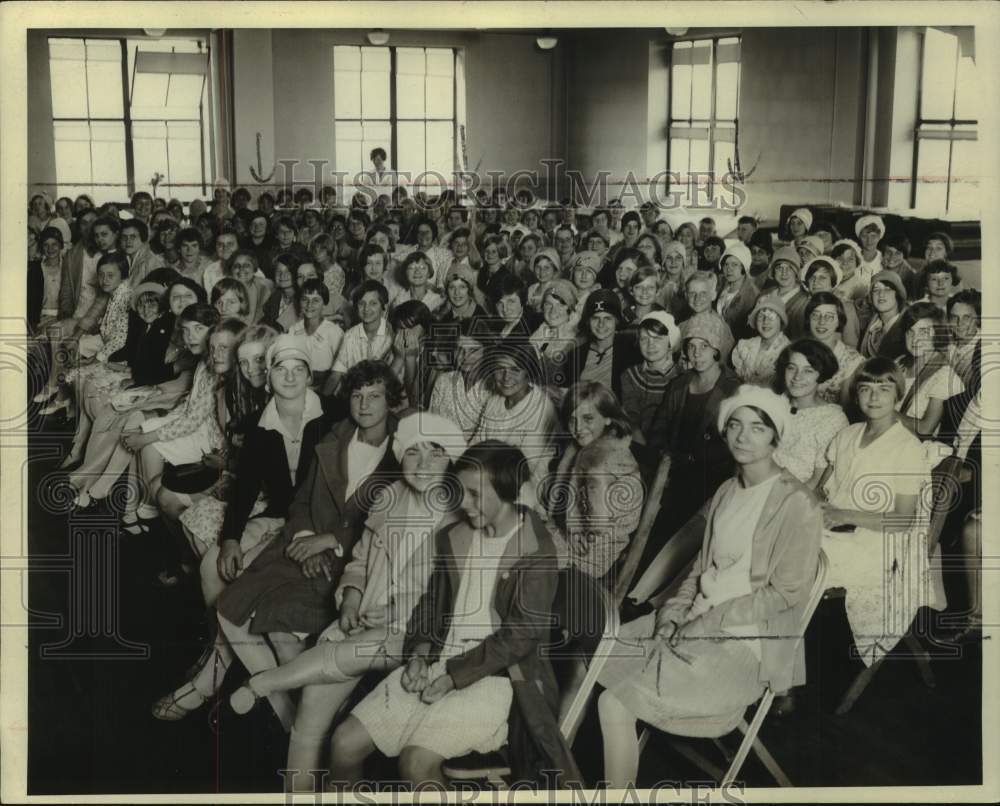 1929, Women members of the Milwaukee Journal Housewives Institute, WI - Historic Images