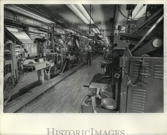 1969, Employees in the Milwaukee Journal Composing Department - Historic Images