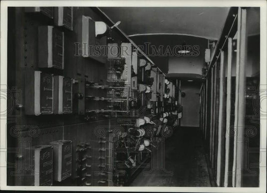 1924, Milwaukee Journal Print Presses in the press room, Wisconsin - Historic Images