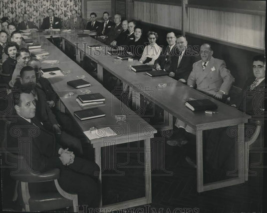 1949, Milwaukee Journal Unit Holders Council Members - mje01710 - Historic Images