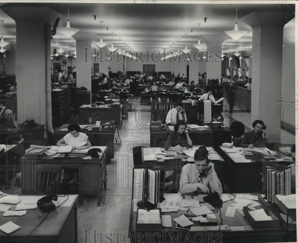 1940, The Milwaukee Journal Business Office Department - mje01762 - Historic Images