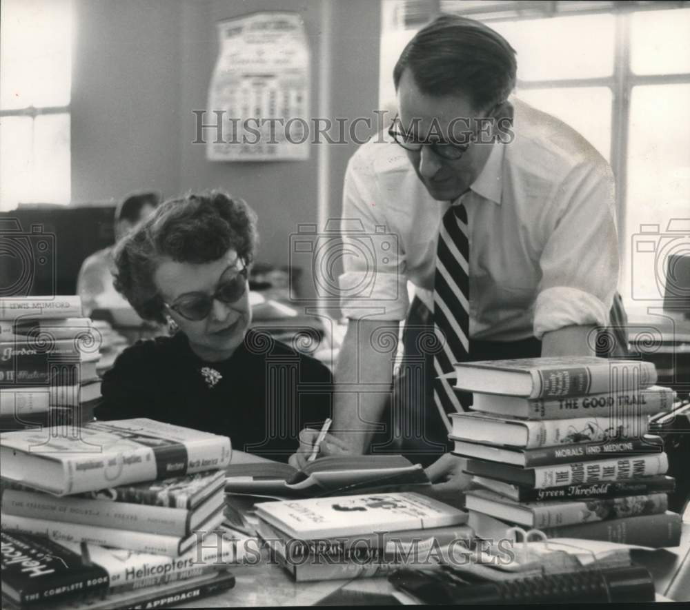 1954, The Milwaukee Journal Feature Department Employees - mje01781 - Historic Images