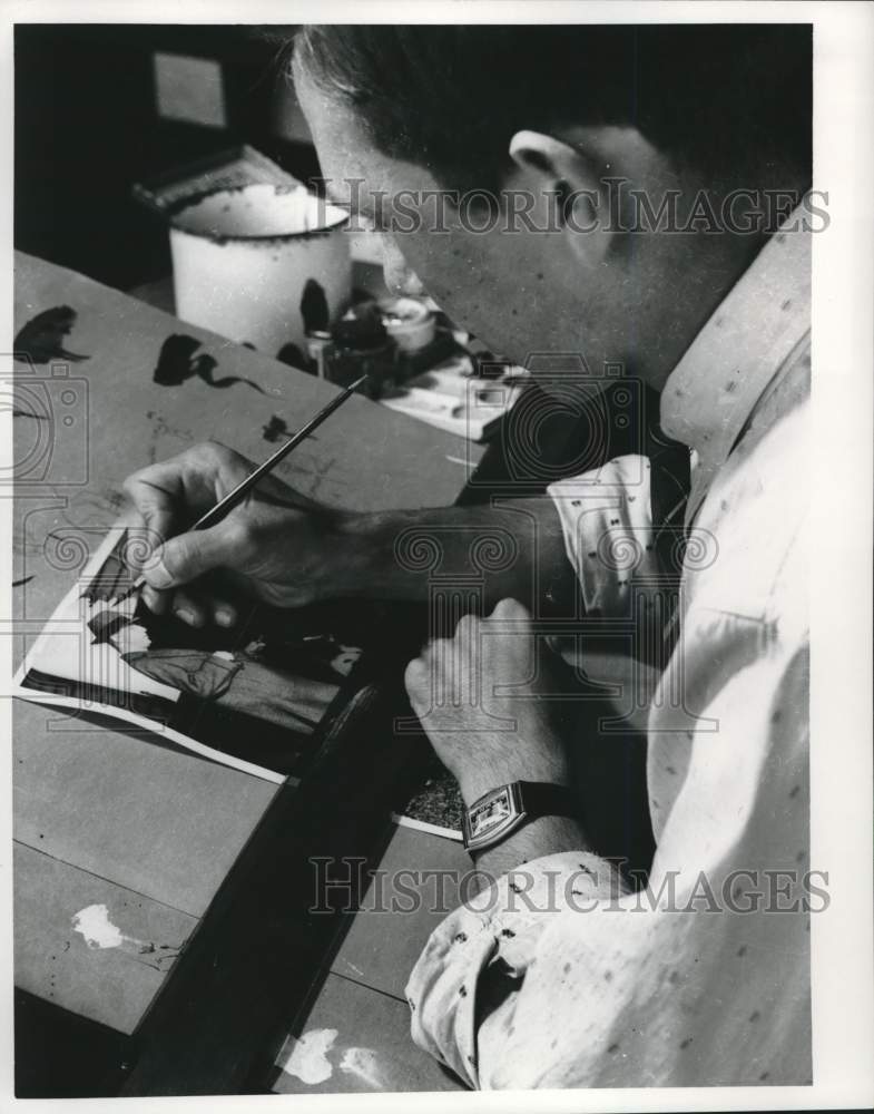 1966 Press Photo The Milwaukee Journal Art Department - mje01903- Historic Images