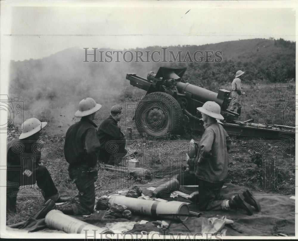 1940 Battery B, 121st Field Artillery, Green Bay, Camp McCoy - Historic Images