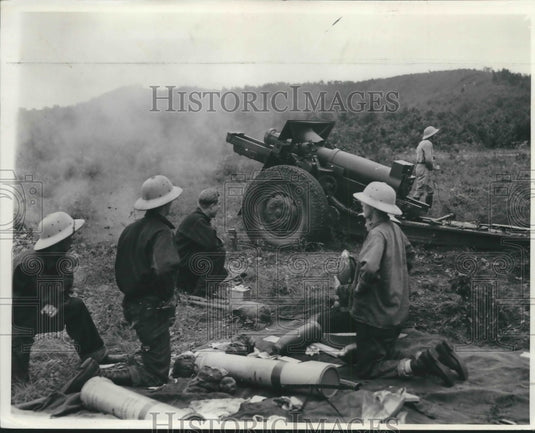 1940 Battery B, 121st Field Artillery, Green Bay, Camp McCoy - Historic Images