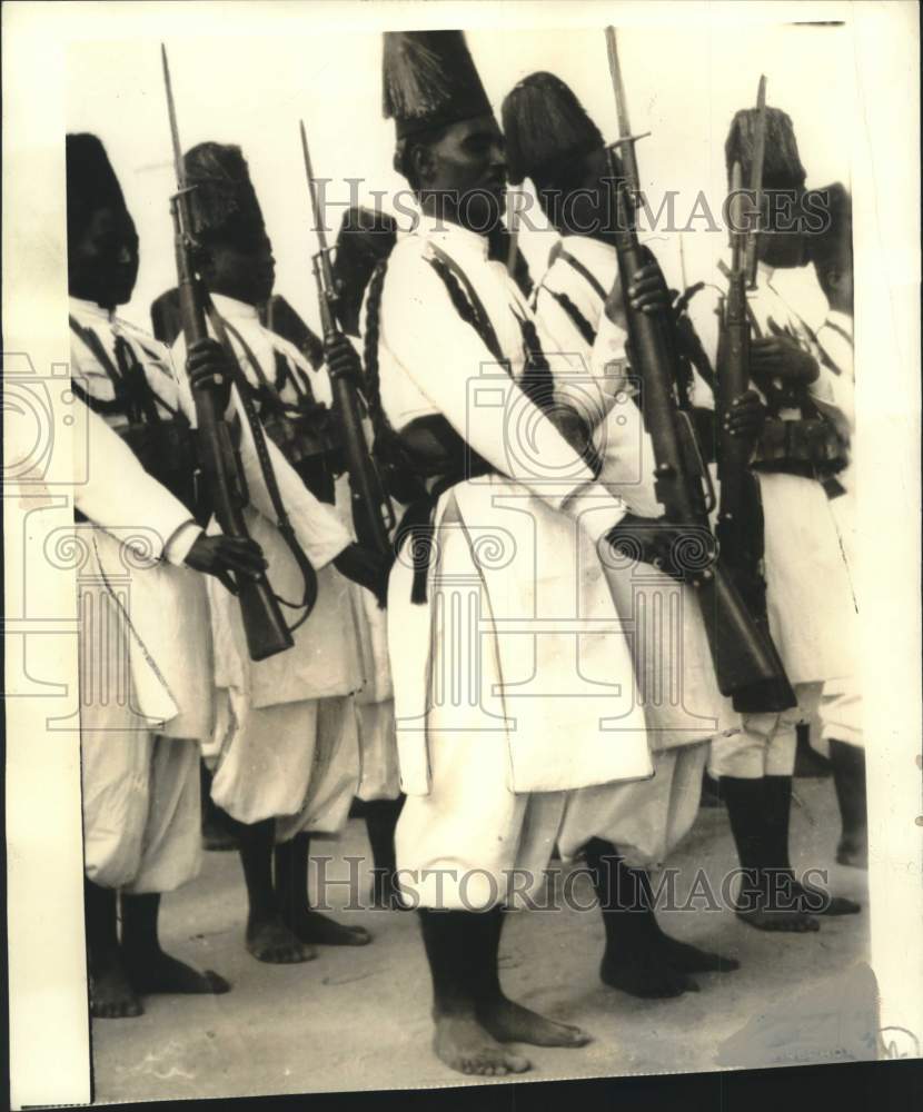 1935 Askaris, Native Troops Serving Italy at Aduwa, Ethiopia - Historic Images