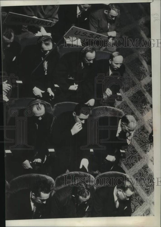 1951 Representatives attend the San Francisco World Peace Conference - Historic Images