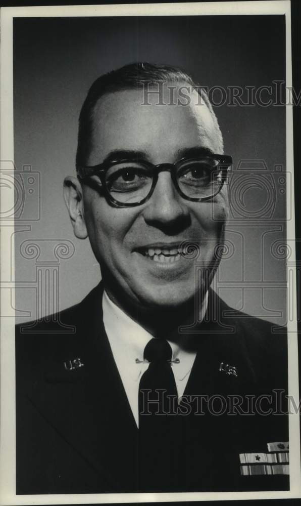 1965 Press Photo Major General George V. Underwood, jr. - Historic Images