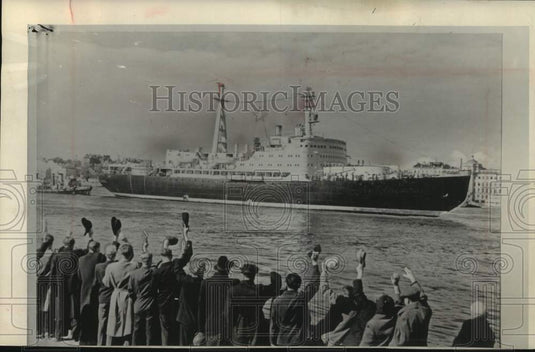 1959 Russia-Defense-Army --- Russia's nuclear icebreaker, the Lenin-Historic Images