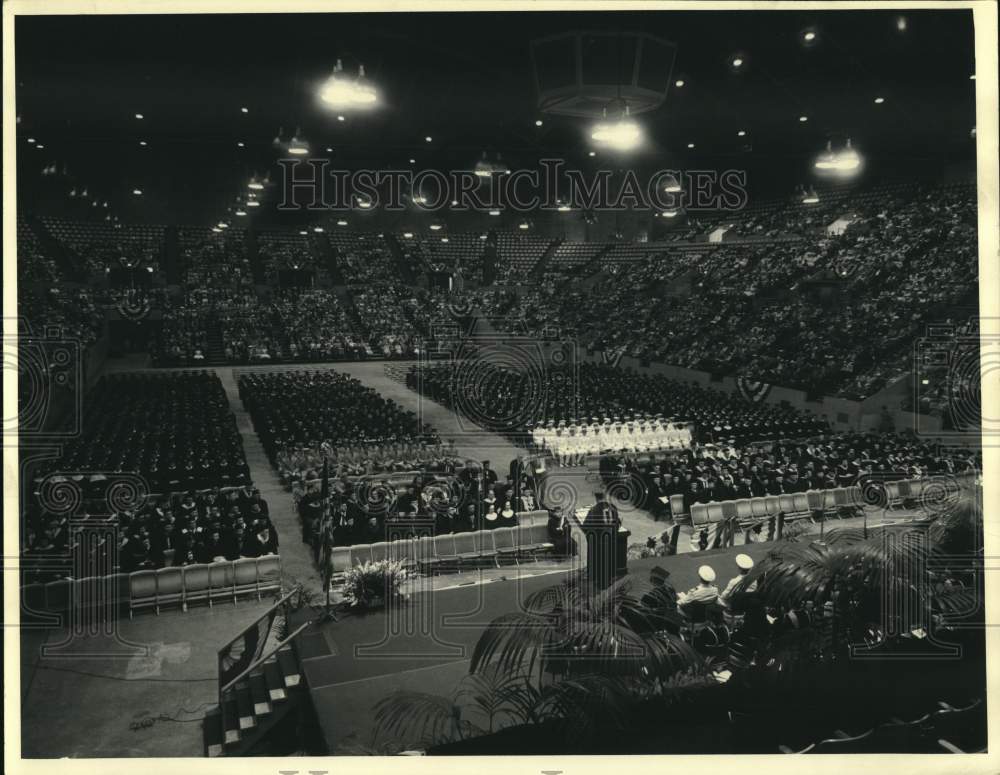 1956 Graduation ceremony at Marquette University-Historic Images