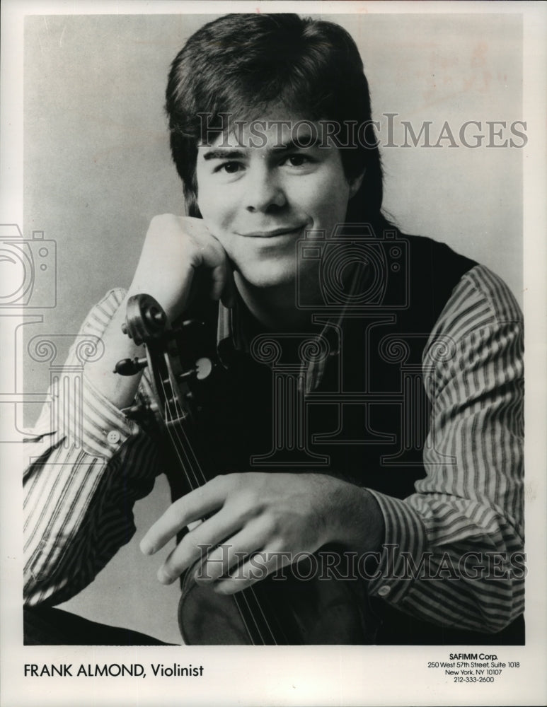 1990 Press Photo Frank Almond, violinist - mjp00103- Historic Images