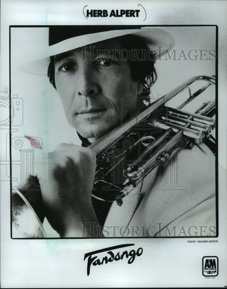 1982 Press Photo Herb Alpert, trumpeter - mjp00116 - Historic Images