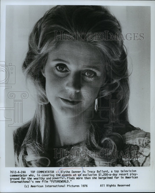 1984, Blythe Danner is Tracy Ballard in "Futureworld" - mjp00132 - Historic Images