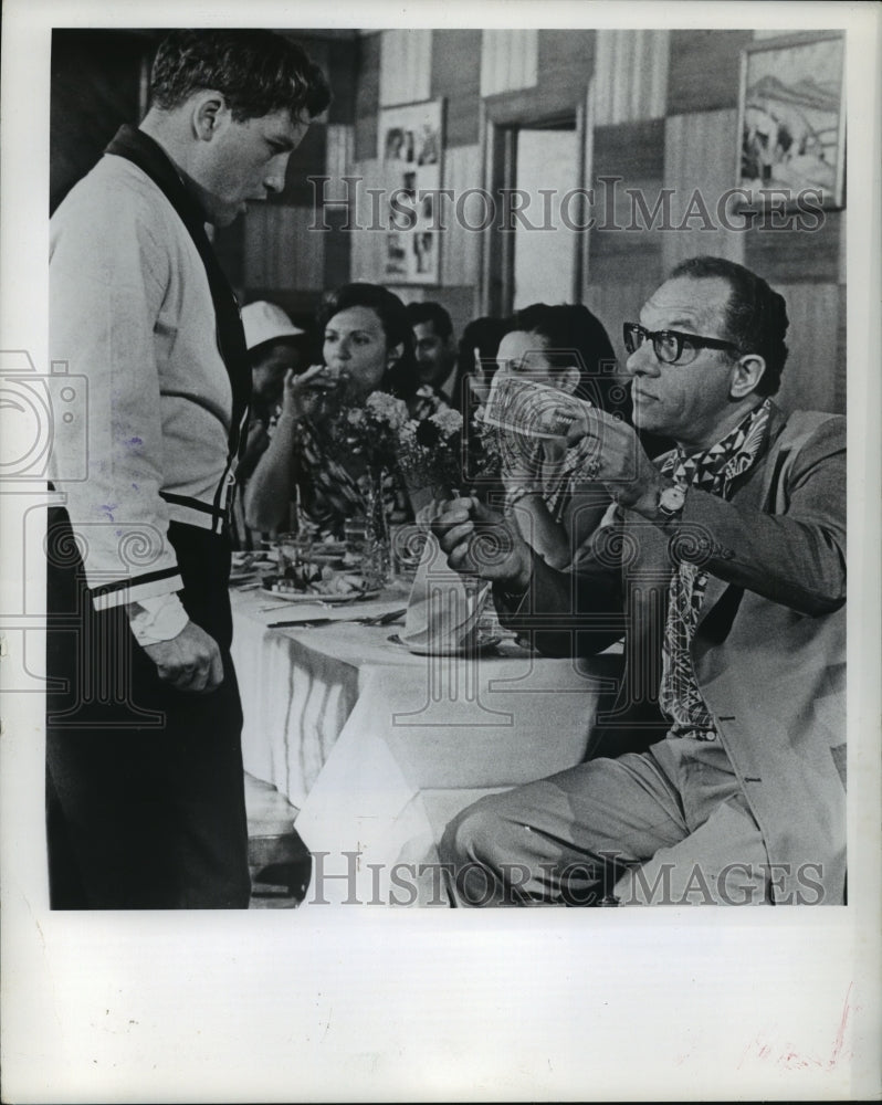 1975 Press Photo Richard Dreyfuss &amp; Joe Silver, Apprenticeship of Duddy Kravitz - Historic Images