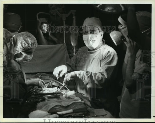 1985 Press Photo William Deniels as Dr. Craig in St. Elsewhere - mjp00530 - Historic Images