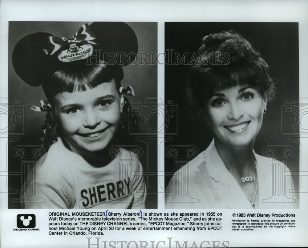 1983 Original Mouseketeer, Sherry Alberoni  - Historic Images