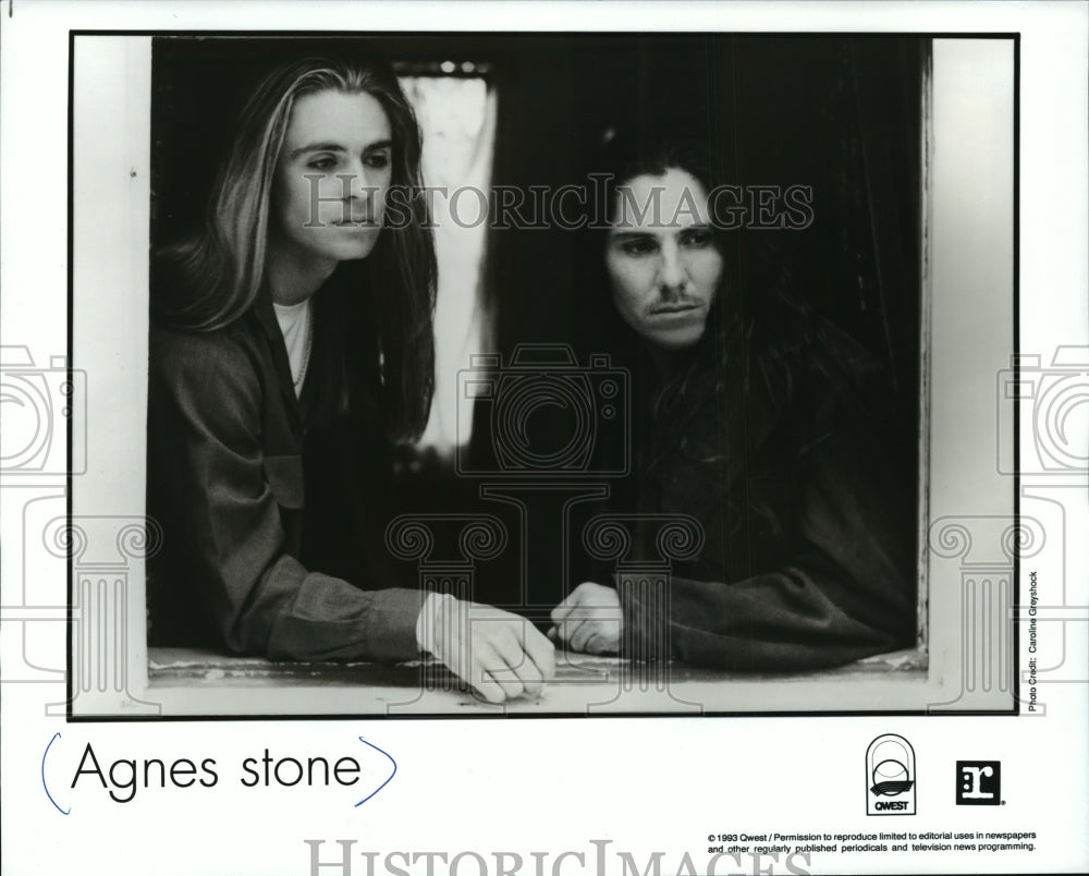 1993 Press Photo Agnes Stone, Singers - mjp00677- Historic Images