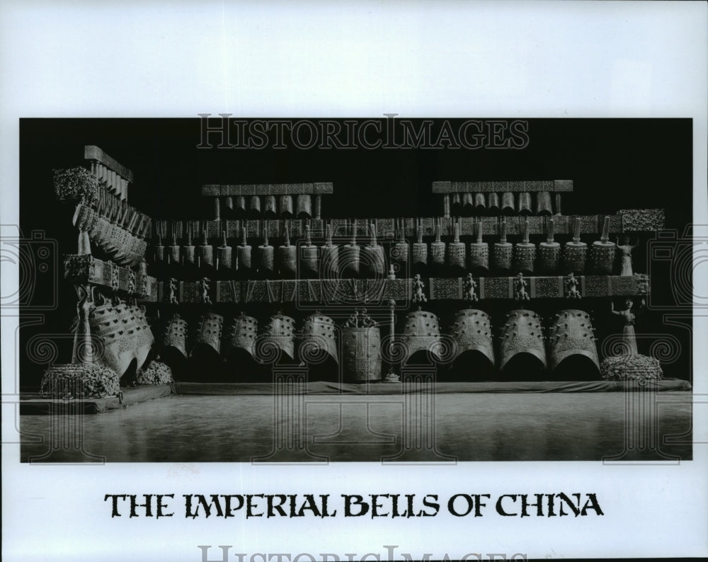 1989 Press Photo The Imperial Bells of China - mjp00742 - Historic Images