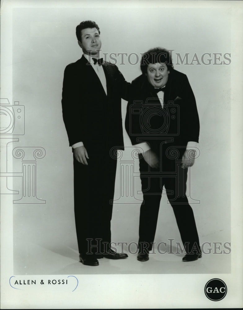 1968 Press Photo Allen &amp; Rossi, Comedy Team - mjp00802 - Historic Images