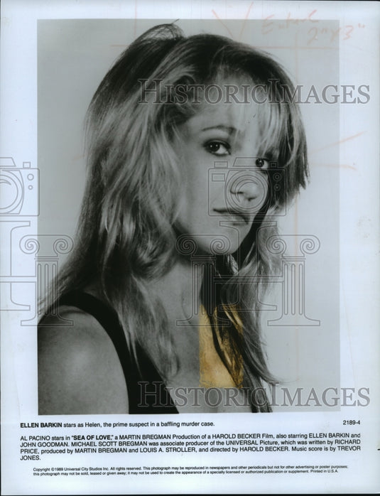 1989 Ellen Barkin in Sea of Love  - Historic Images